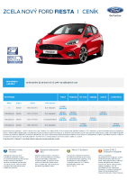 Ford Fiesta cenik 2018 CZ-0